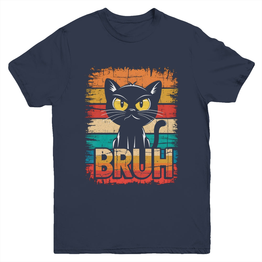 Funny Cat Bruh For Teens Boys Girls Men Women Meme Graphic Youth Shirt | siriusteestore