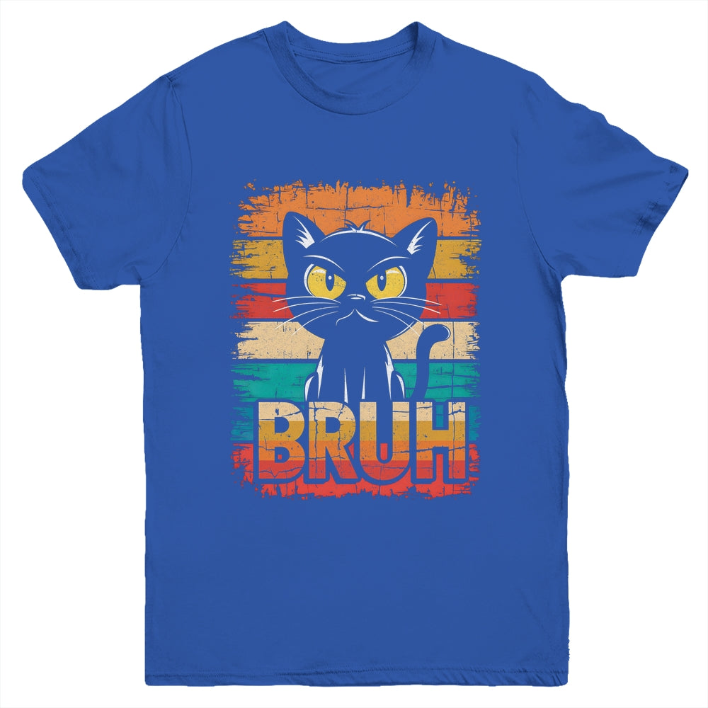 Funny Cat Bruh For Teens Boys Girls Men Women Meme Graphic Youth Shirt | siriusteestore