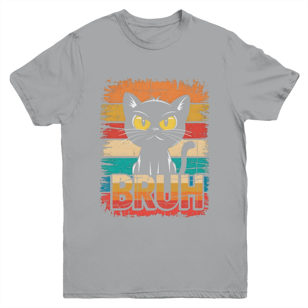 Funny Cat Bruh For Teens Boys Girls Men Women Meme Graphic Youth Shirt | siriusteestore