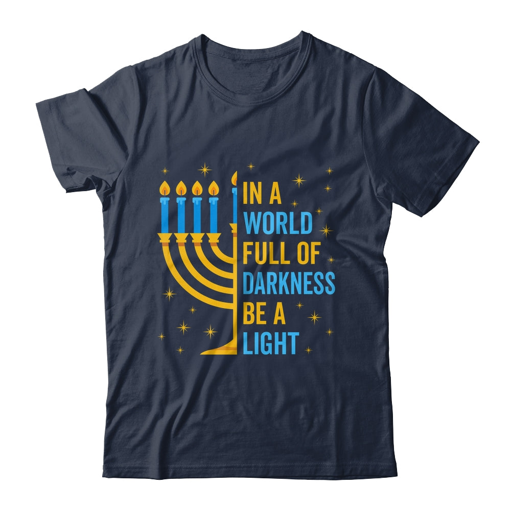 Funny Chanukah Hanukkah A Light Happy Hanukkah Menorah Shirt & Sweatshirt | siriusteestore