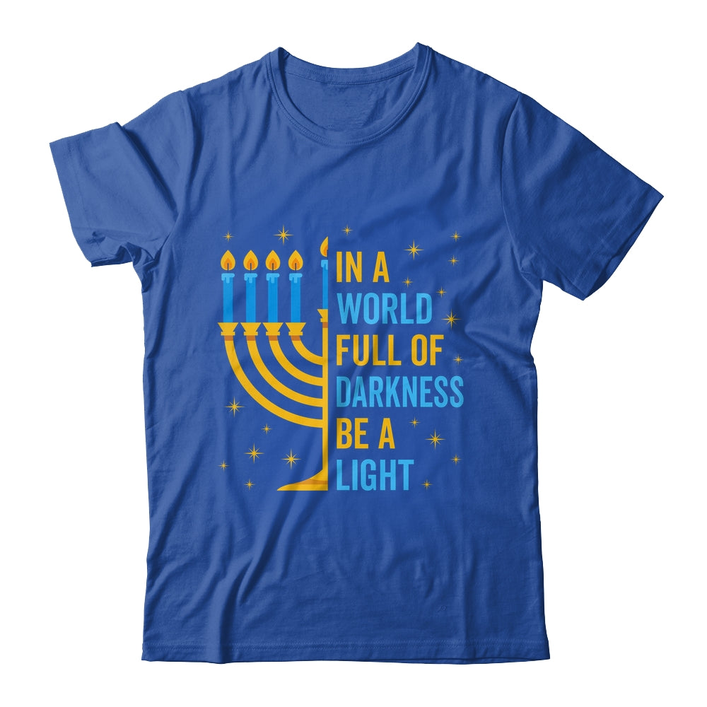 Funny Chanukah Hanukkah A Light Happy Hanukkah Menorah Shirt & Sweatshirt | siriusteestore