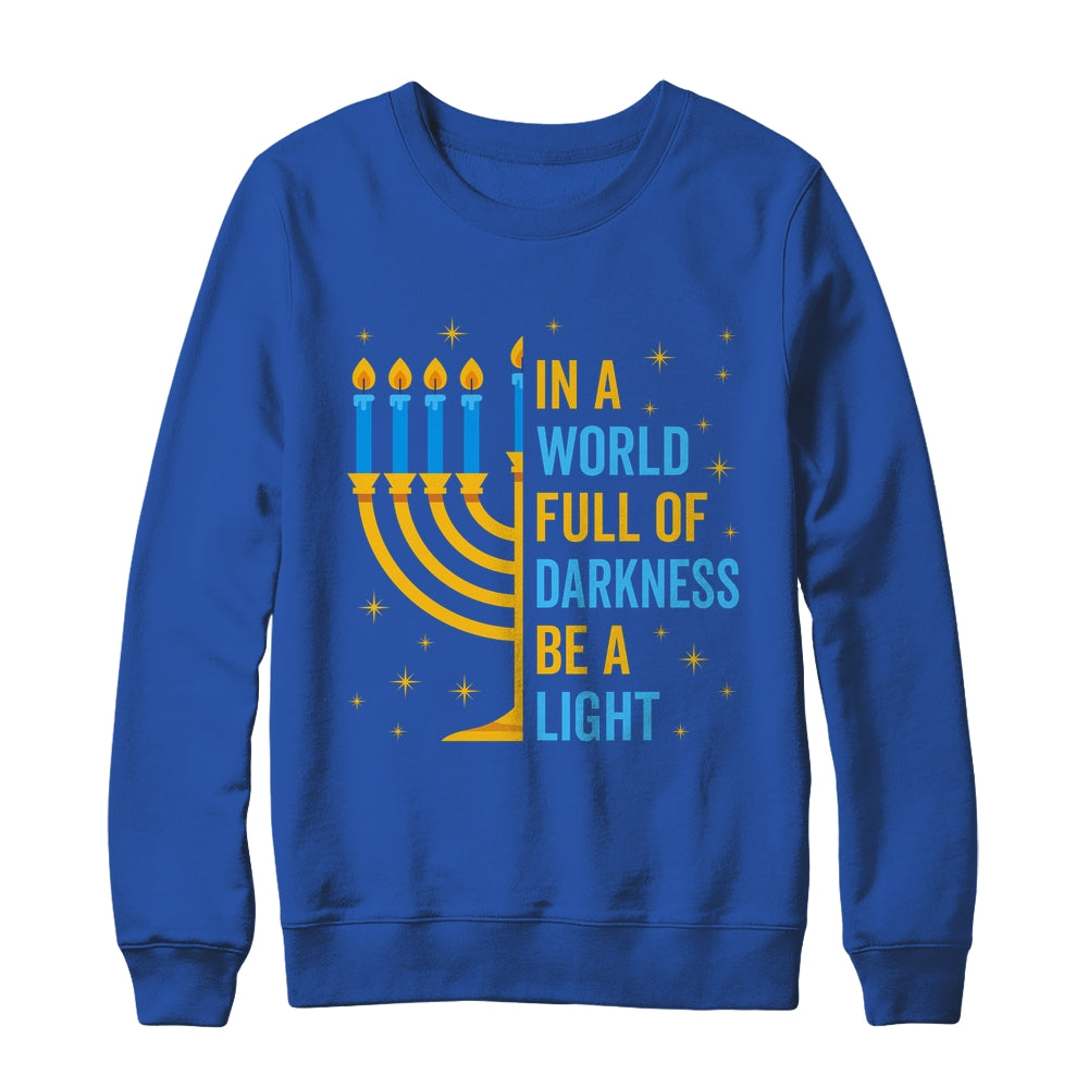 Funny Chanukah Hanukkah A Light Happy Hanukkah Menorah Shirt & Sweatshirt | siriusteestore