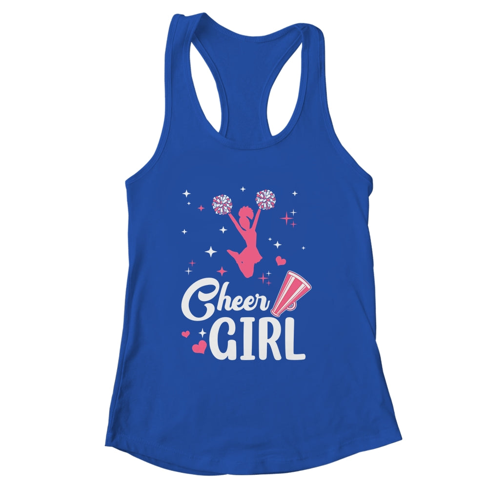 Funny Cheerleader Design For Girls Teen Women Cheerleading Shirt & Tank Top | siriusteestore