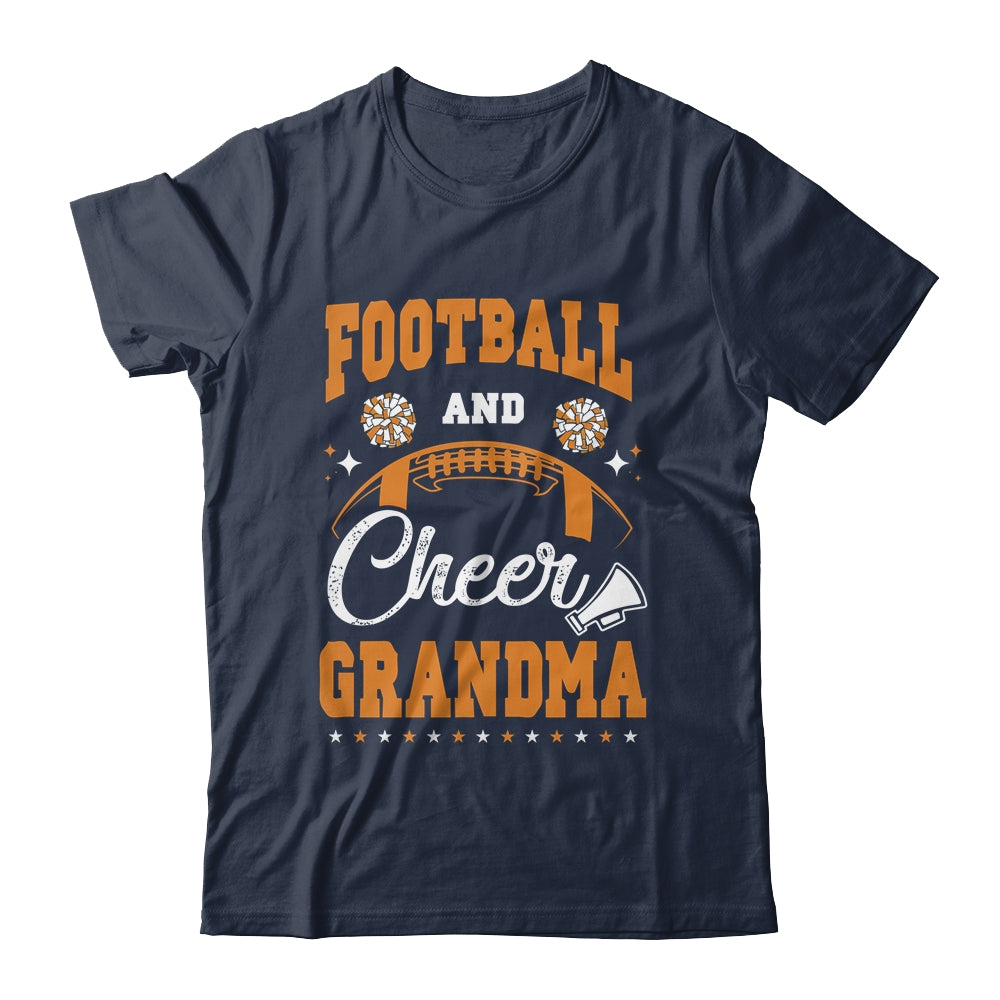Funny Cheerleading Grandma Football And Cheer Grandma Shirt & Tank Top | siriusteestore