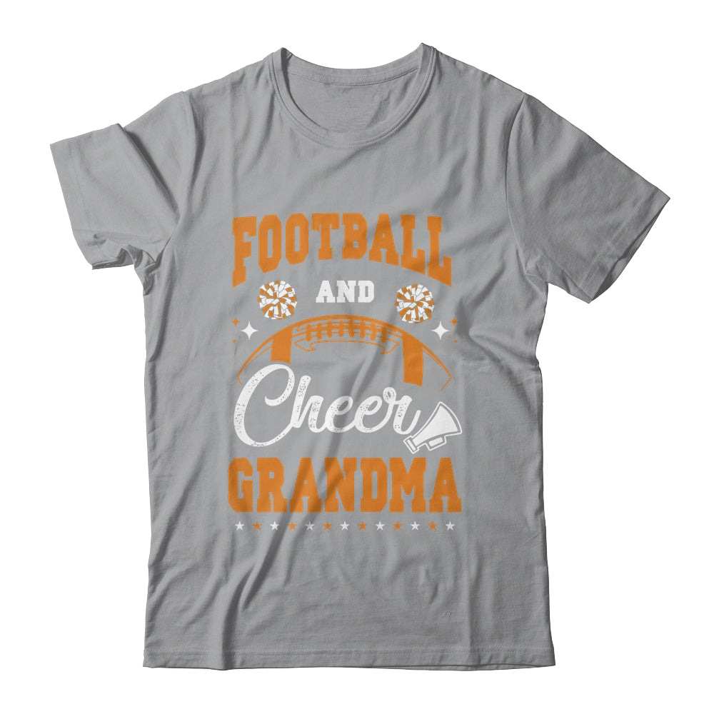 Funny Cheerleading Grandma Football And Cheer Grandma Shirt & Tank Top | siriusteestore