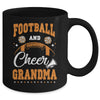 Funny Cheerleading Grandma Football And Cheer Grandma Mug | siriusteestore