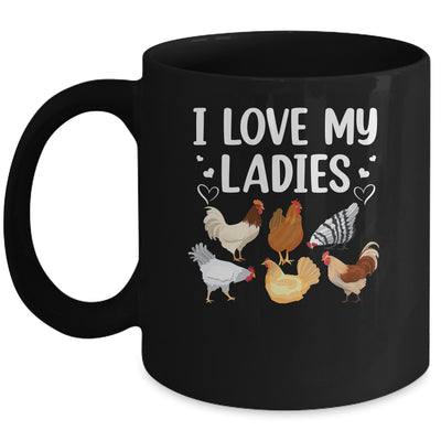 Funny Chicken Art Men Women Ladies Chicken Farmer Whisperer Mug | siriusteestore
