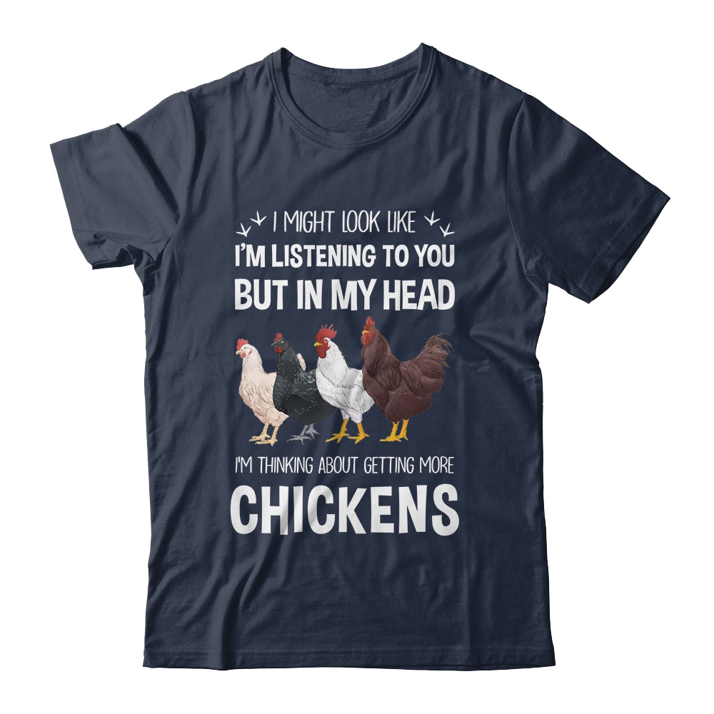 Funny Chicken Farmer Design Women Men Getting A Lot Chickens Shirt & Tank Top | siriusteestore