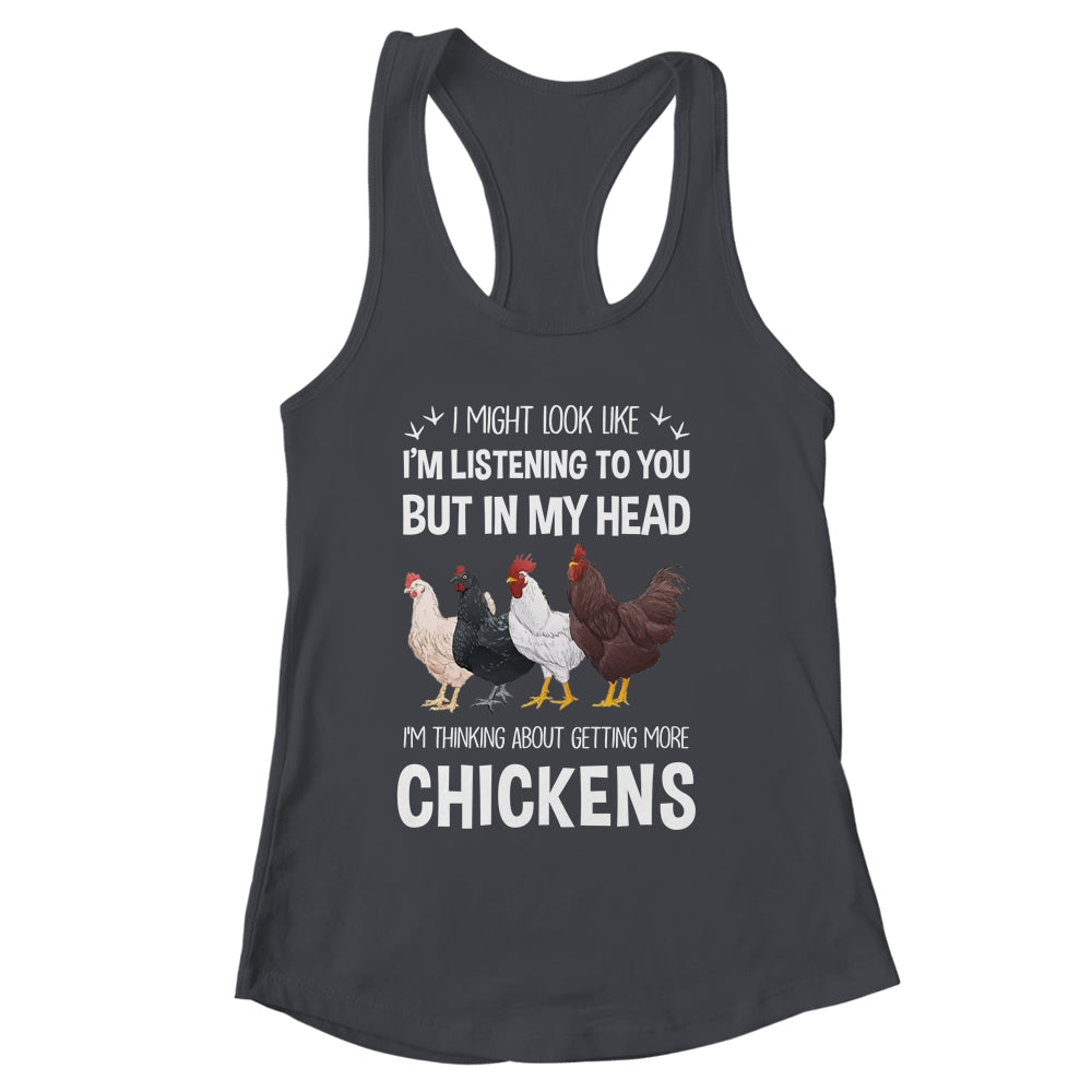 Funny Chicken Farmer Design Women Men Getting A Lot Chickens Shirt & Tank Top | siriusteestore