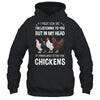 Funny Chicken Farmer Design Women Men Getting A Lot Chickens Shirt & Tank Top | siriusteestore