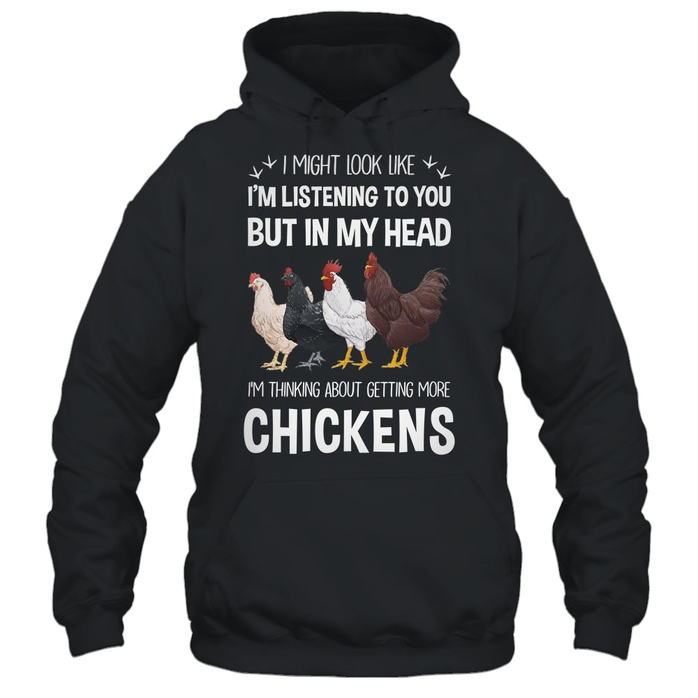 Funny Chicken Farmer Design Women Men Getting A Lot Chickens Shirt & Tank Top | siriusteestore