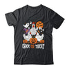 Funny Chicken Halloween Chick Or Treat Women Men Shirt & Hoodie | siriusteestore