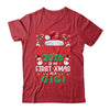 Funny Christmas 2025 Is My First Xmas As A Gigi Family Shirt & Sweatshirt | siriusteestore