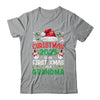 Funny Christmas 2025 Is My First Xmas As A Grandma Family Shirt & Sweatshirt | siriusteestore