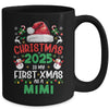 Funny Christmas 2025 Is My First Xmas As A Mimi Family Mug | siriusteestore