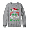 Funny Christmas 2025 Is My First Xmas As A Mommy Family Shirt & Sweatshirt | siriusteestore