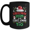 Funny Christmas 2025 Is My First Xmas As A Tio Family Mug | siriusteestore