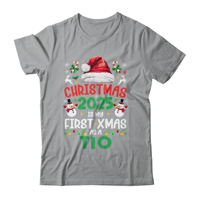 Funny Christmas 2025 Is My First Xmas As A Tio Family Shirt & Sweatshirt | siriusteestore