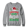Funny Christmas 2025 Is My First Xmas As An Auntie Family Shirt & Sweatshirt | siriusteestore