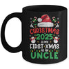 Funny Christmas 2025 Is My First Xmas As An Uncle Family Mug | siriusteestore