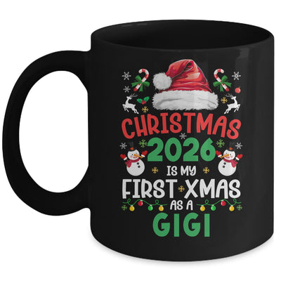 Funny Christmas 2026 Is My First Xmas As A Gigi Family Mug | siriusteestore