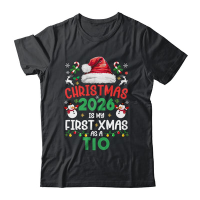 Funny Christmas 2026 Is My First Xmas As A Tio Family Shirt & Sweatshirt | siriusteestore