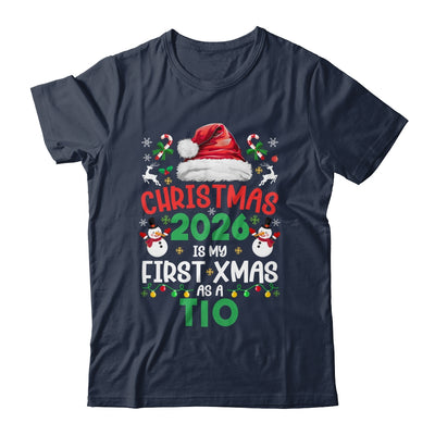Funny Christmas 2026 Is My First Xmas As A Tio Family Shirt & Sweatshirt | siriusteestore