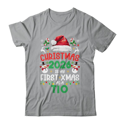 Funny Christmas 2026 Is My First Xmas As A Tio Family Shirt & Sweatshirt | siriusteestore
