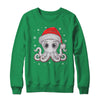 Funny Christmas Octopus Santa Hat Octopus Lovers Men Women Shirt & Sweatshirt | siriusteestore