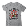 Funny Christmas Otters Cute All Of The Otter Reindeer Shirt & Sweatshirt | siriusteestore