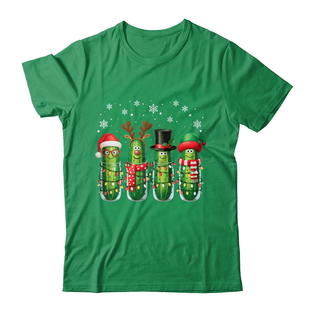 Funny Christmas Pickle Squad Santa Hat Xmas Pickles Lover Shirt & Sweatshirt | siriusteestore