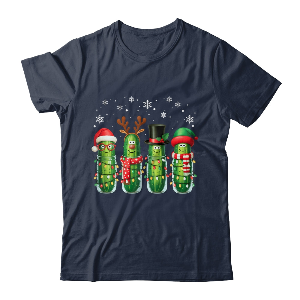 Funny Christmas Pickle Squad Santa Hat Xmas Pickles Lover Shirt & Sweatshirt | siriusteestore