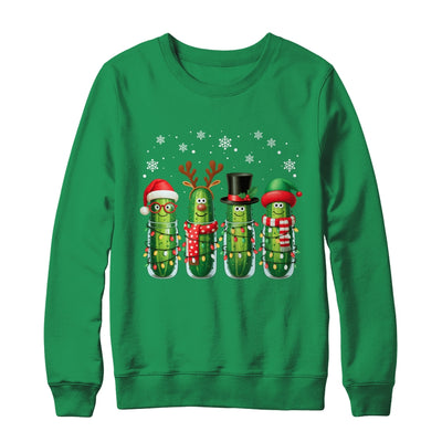 Funny Christmas Pickle Squad Santa Hat Xmas Pickles Lover Shirt & Sweatshirt | siriusteestore