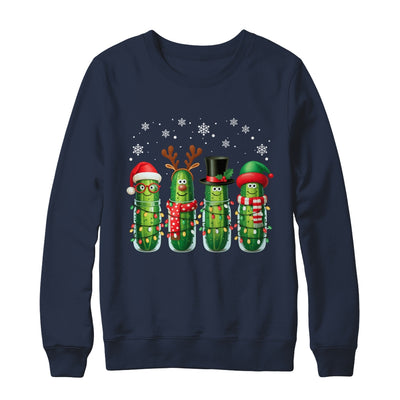 Funny Christmas Pickle Squad Santa Hat Xmas Pickles Lover Shirt & Sweatshirt | siriusteestore