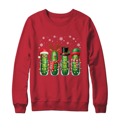 Funny Christmas Pickle Squad Santa Hat Xmas Pickles Lover Shirt & Sweatshirt | siriusteestore
