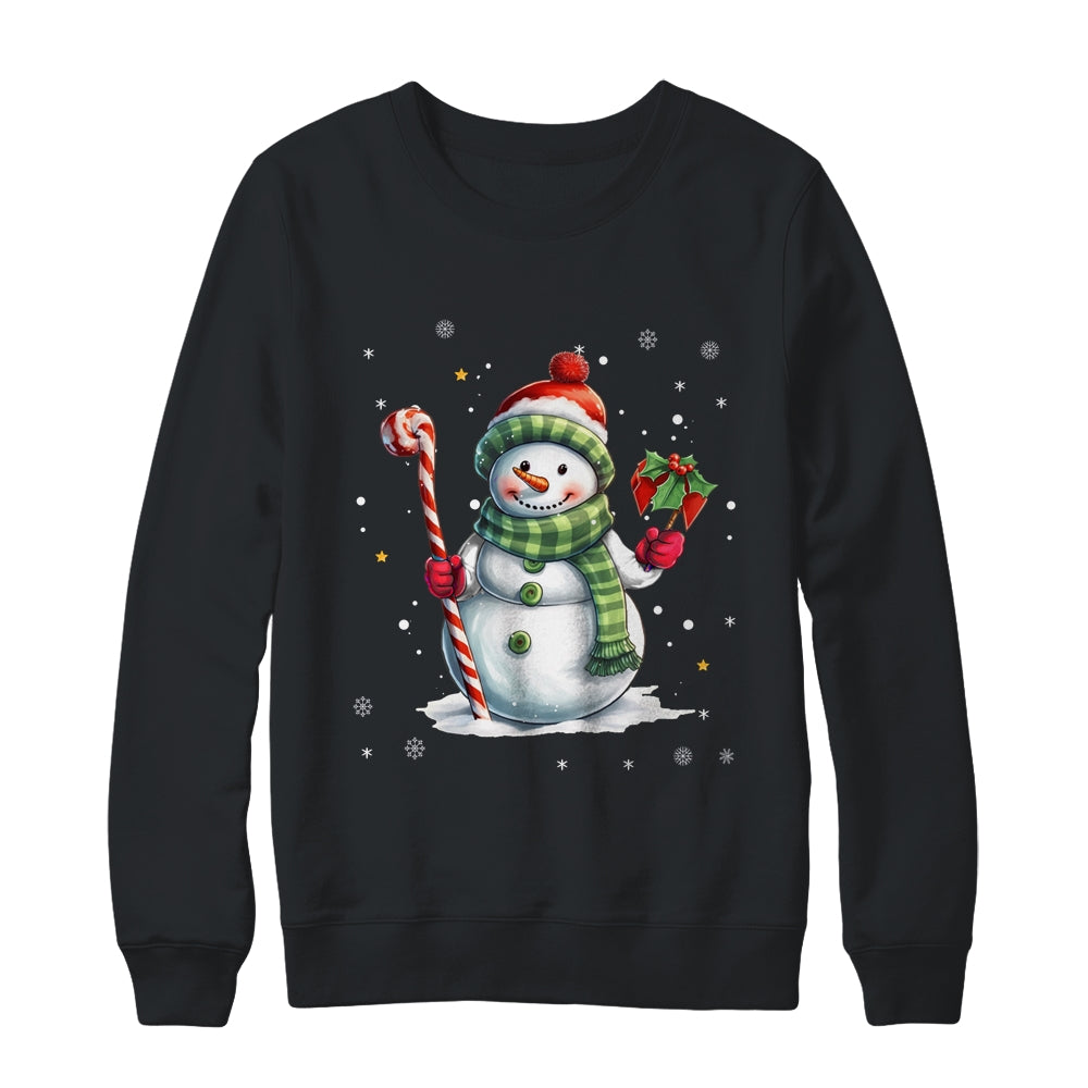 Funny Christmas Snowman Matching Family Xmas Women Kids Shirt & Sweatshirt | siriusteestore