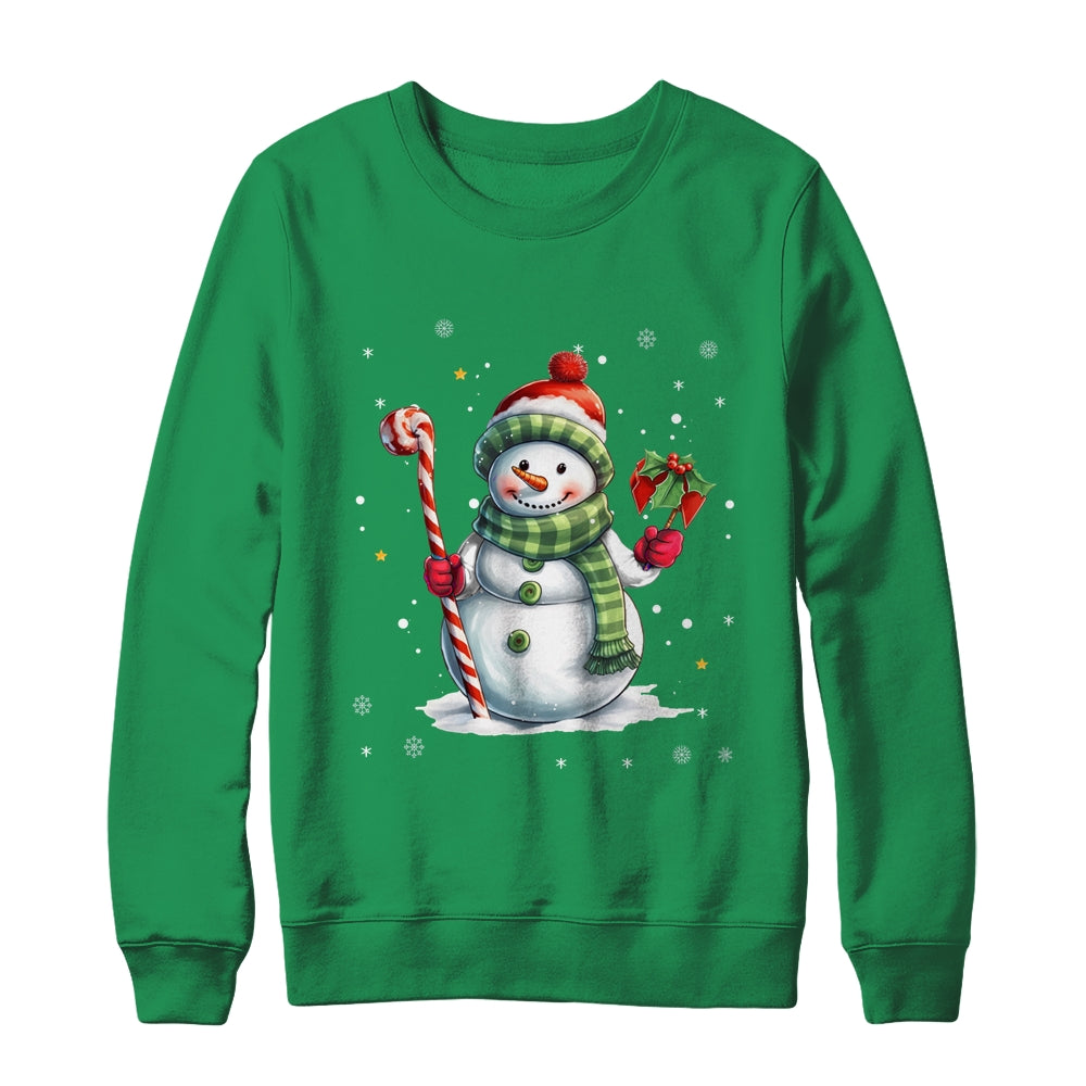 Funny Christmas Snowman Matching Family Xmas Women Kids Shirt & Sweatshirt | siriusteestore