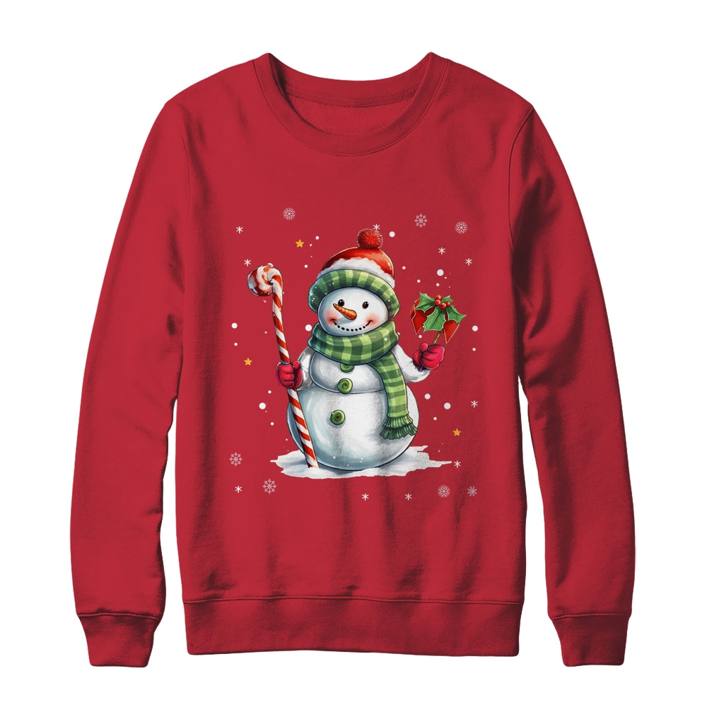 Funny Christmas Snowman Matching Family Xmas Women Kids Shirt & Sweatshirt | siriusteestore