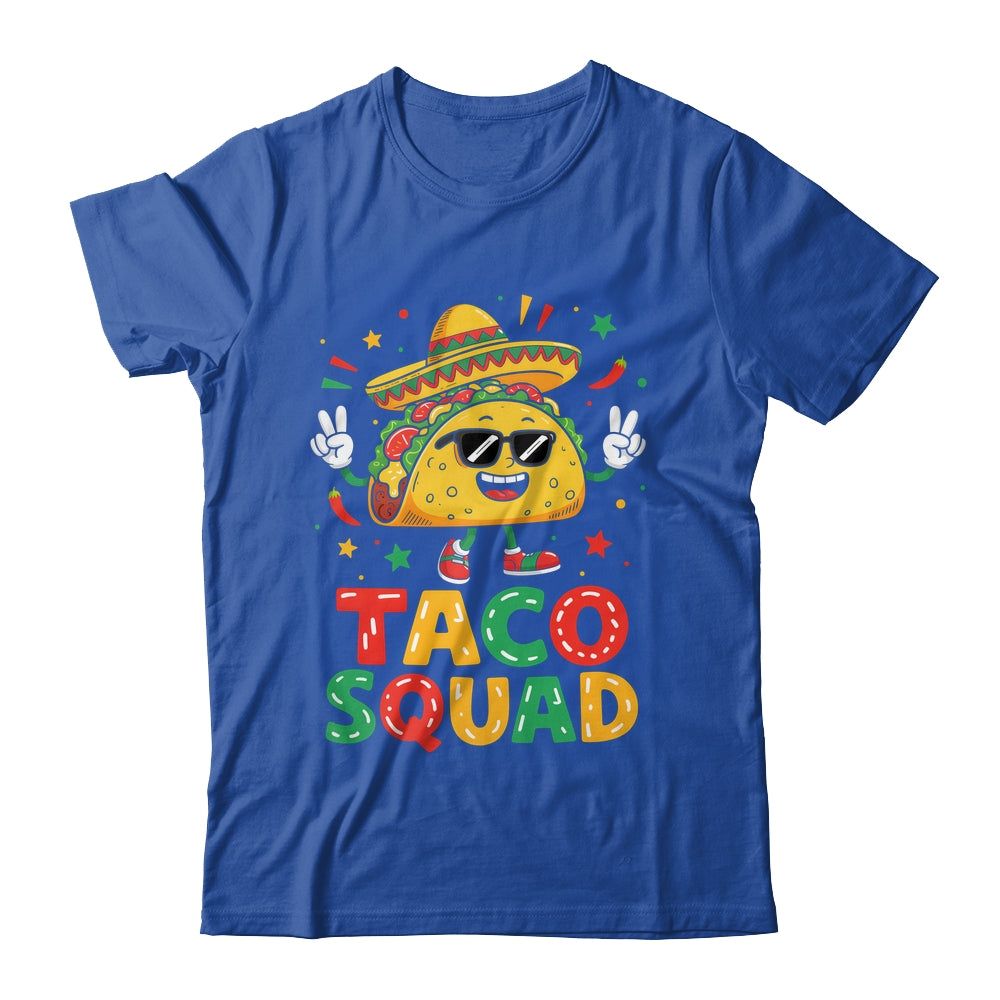Funny Cinco De Mayo Funny Taco Squad Sombrero Hat Men Women Shirt & Hoodie | siriusteestore