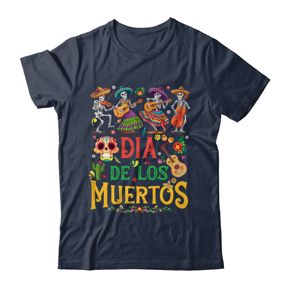 Funny Cinco De Mayo Skeleton Skull Fiesta Sombreros Guitar Shirt & Hoodie | siriusteestore
