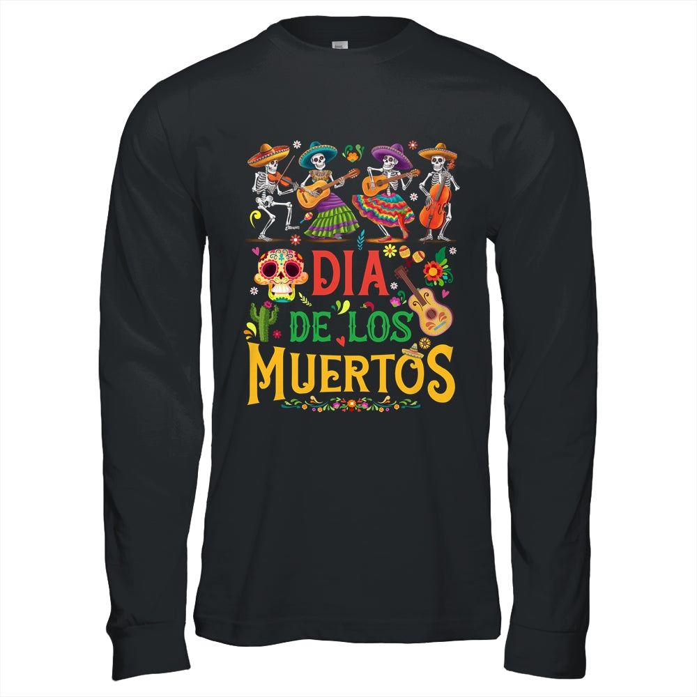 Funny Cinco De Mayo Skeleton Skull Fiesta Sombreros Guitar Shirt & Hoodie | siriusteestore