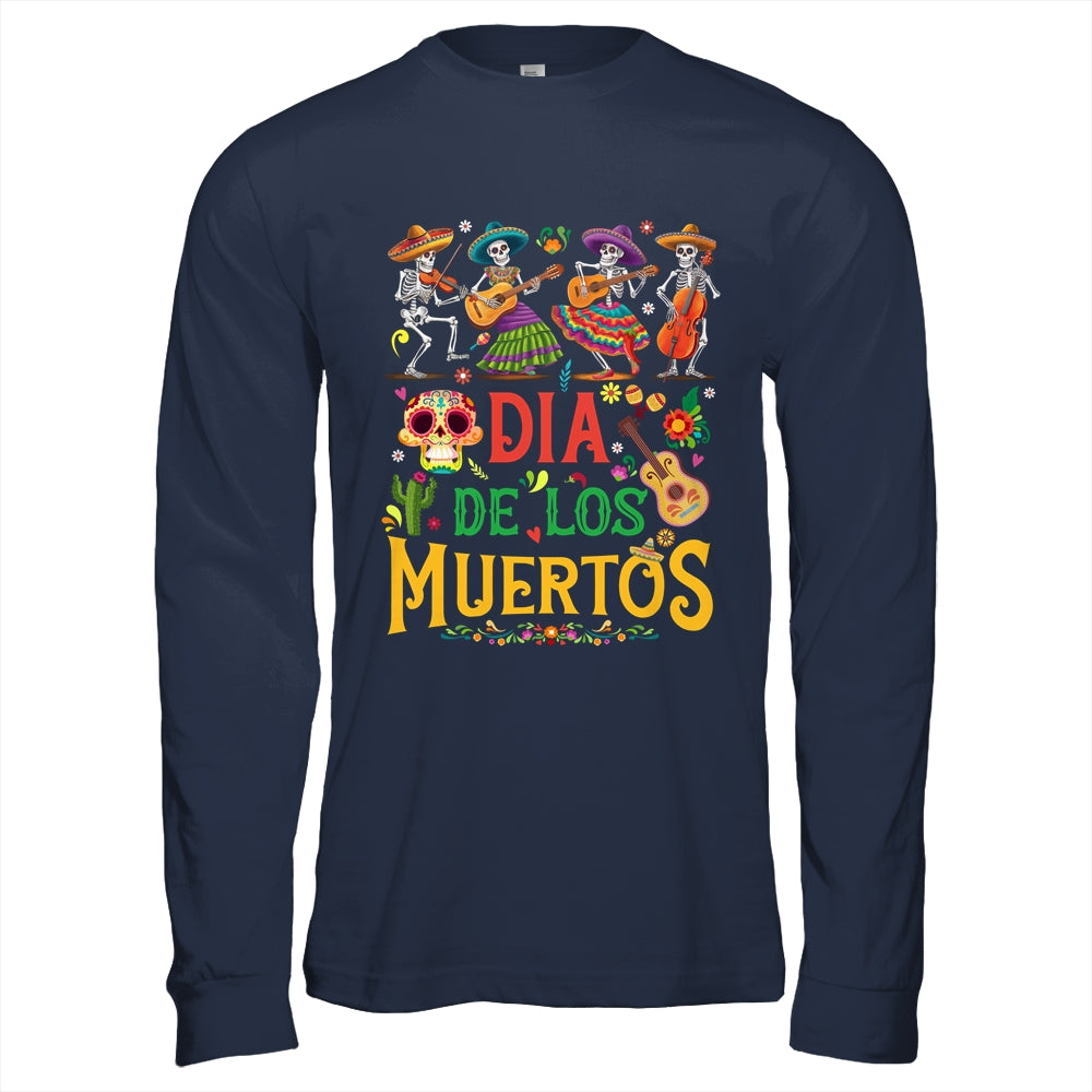 Funny Cinco De Mayo Skeleton Skull Fiesta Sombreros Guitar Shirt & Hoodie | siriusteestore