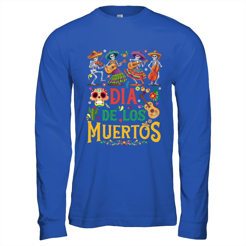 Funny Cinco De Mayo Skeleton Skull Fiesta Sombreros Guitar Shirt & Hoodie | siriusteestore