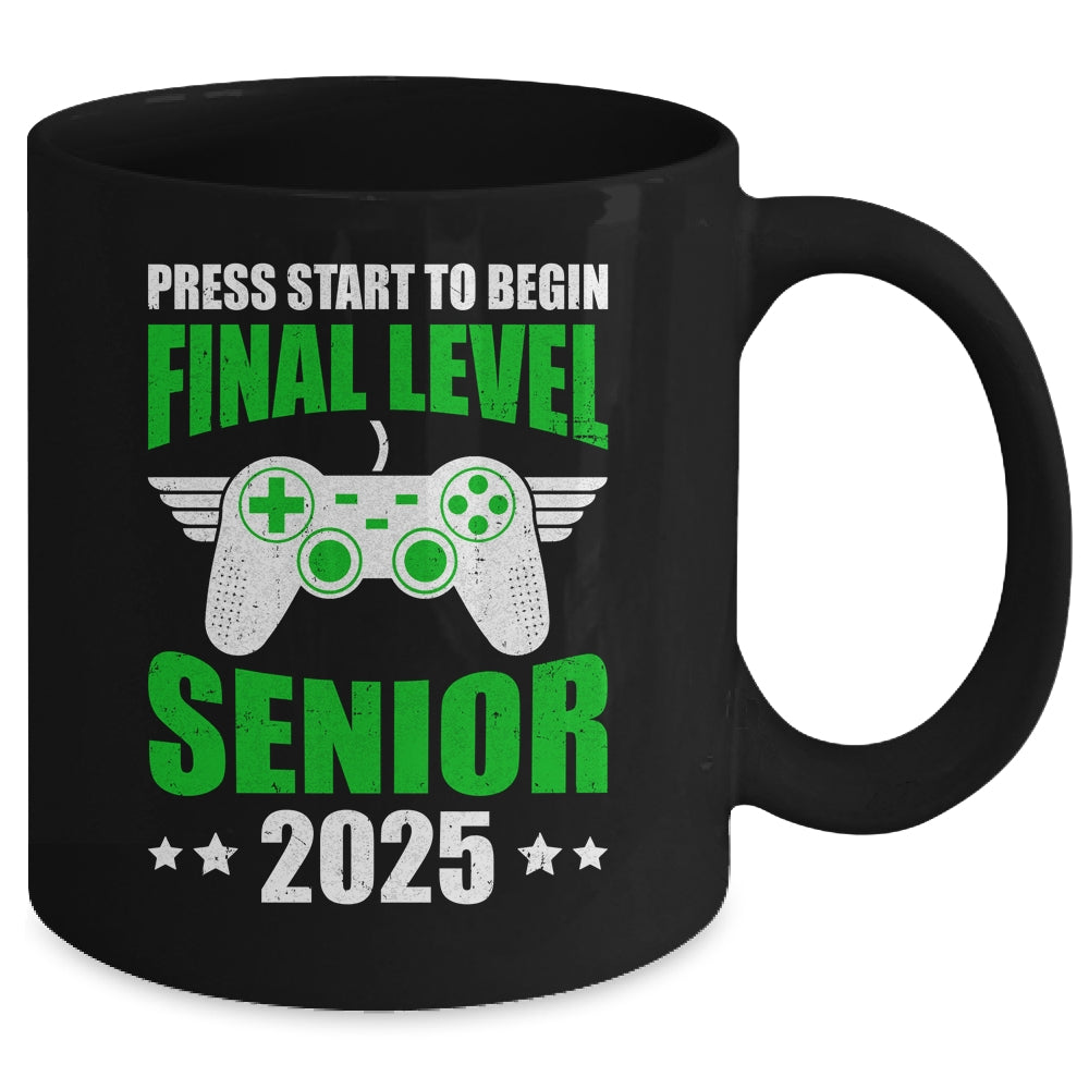 Funny Class Of 2025 Gamer Senior 2025 Designs For Men Boy Mug | siriusteestore