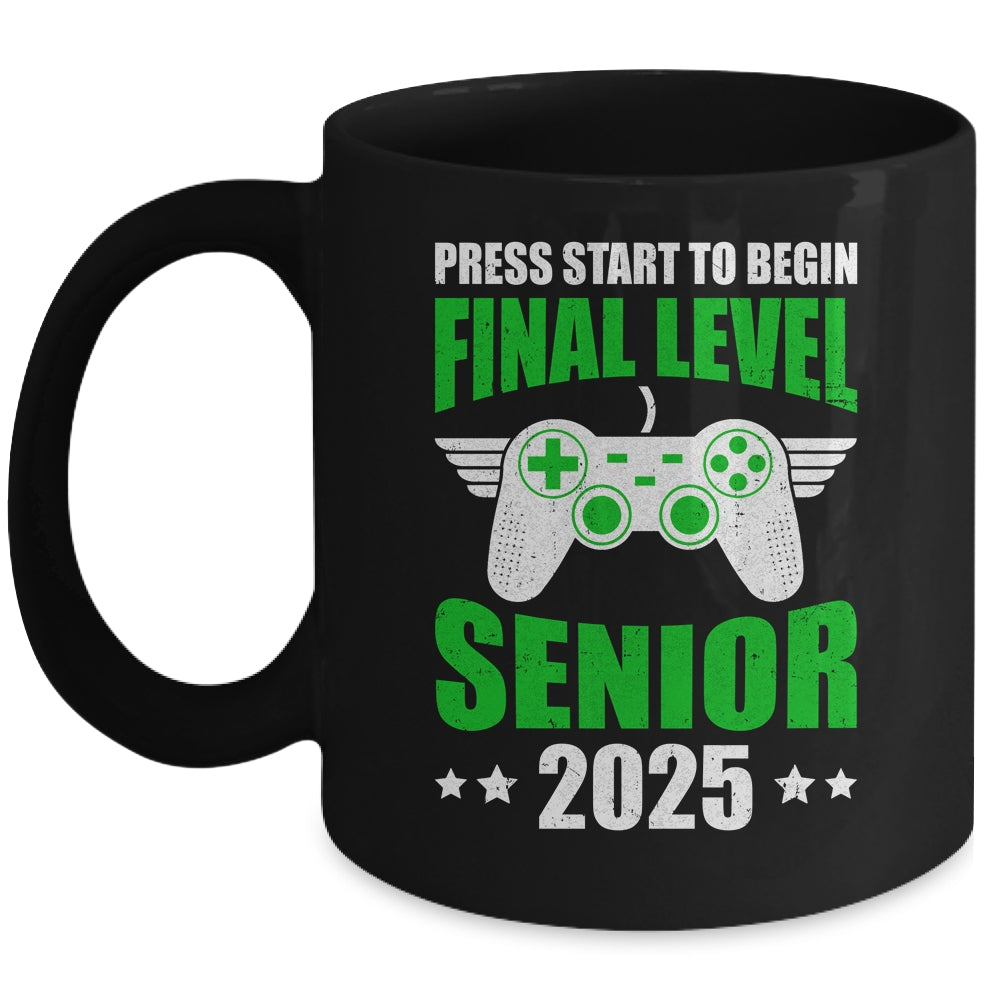 Funny Class Of 2025 Gamer Senior 2025 Designs For Men Boy Mug | siriusteestore