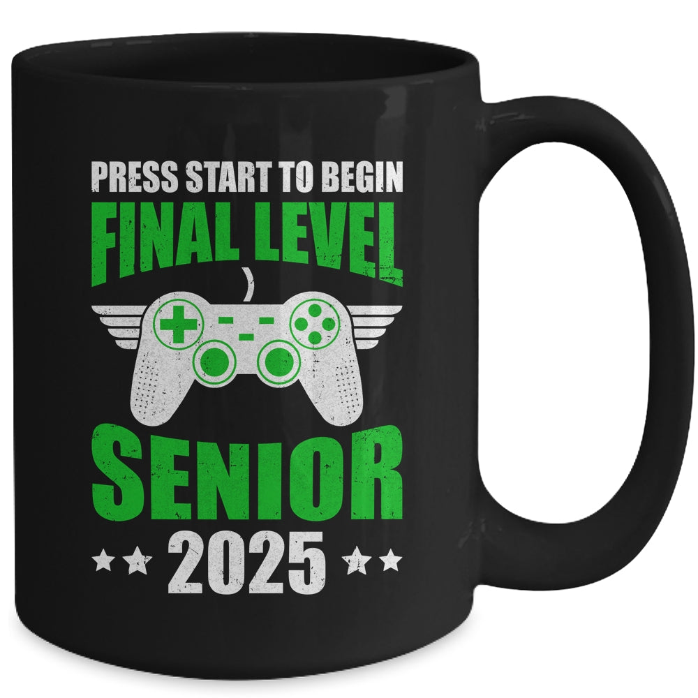 Funny Class Of 2025 Gamer Senior 2025 Designs For Men Boy Mug | siriusteestore