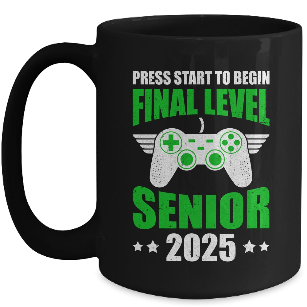 Funny Class Of 2025 Gamer Senior 2025 Designs For Men Boy Mug | siriusteestore