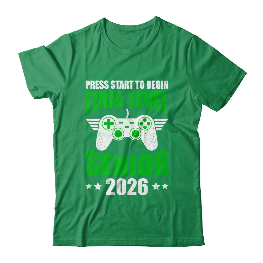 Funny Class Of 2026 Gamer Senior 2026 Designs For Men Boy Shirt & Hoodie | siriusteestore