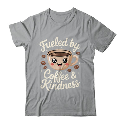 Funny Coffee Lover Fueled By Coffee And Kindness Men Women Shirt & Tank Top | siriusteestore