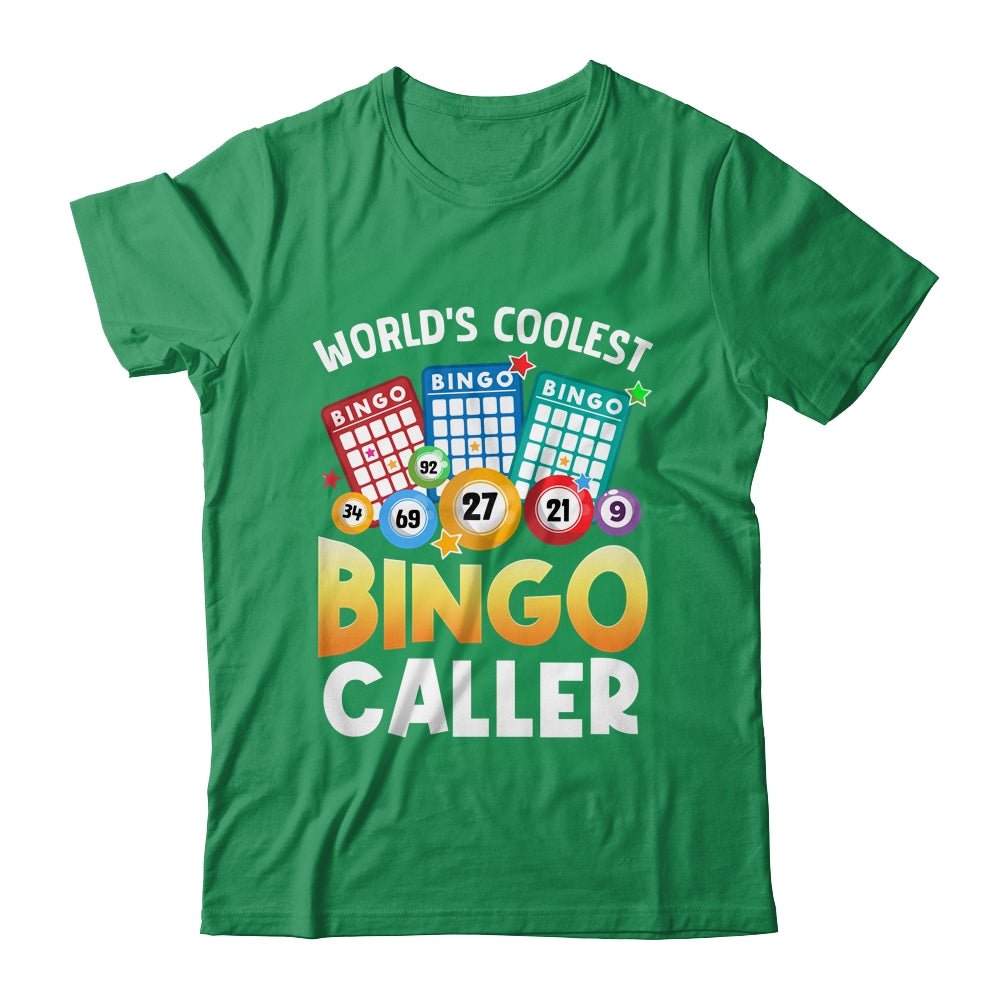 Funny Coolest Bingo Caller Gambling Bingo Player Game Lover Shirt & Tank Top | siriusteestore